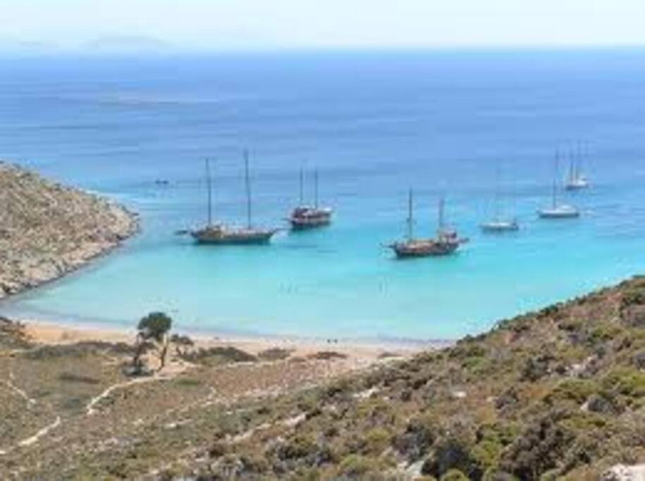 Nesea 2 Villa Pserimos Town Bagian luar foto